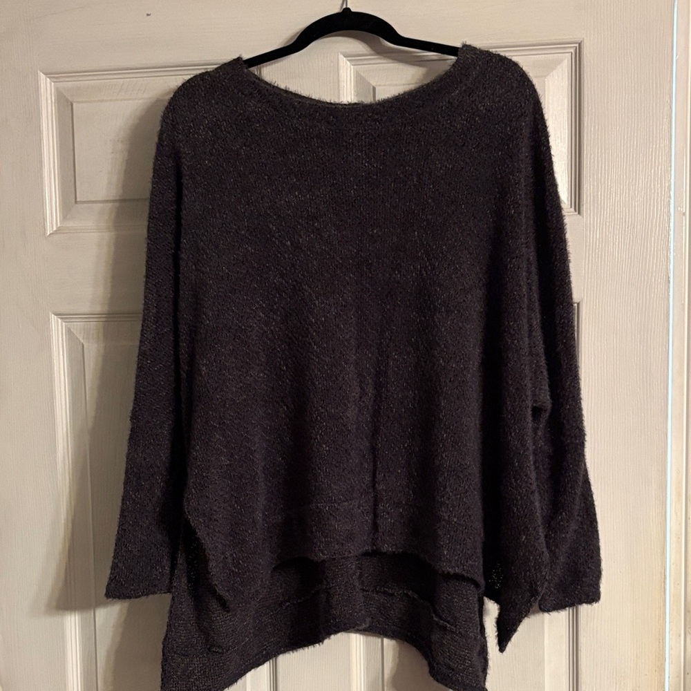 Cherish Dark Gray Crew Neck Sweater